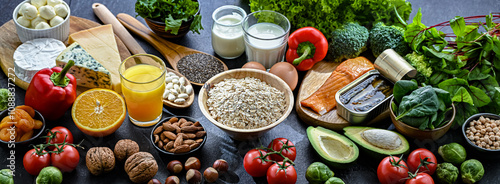 Food products recommended for osteoporosis and healthy bones