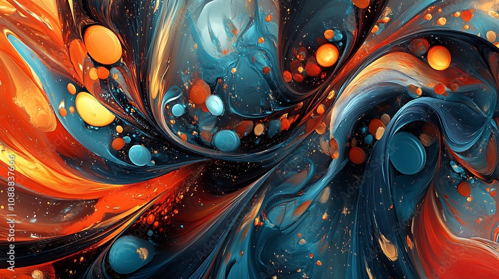 Obraz premium Abstract background design ai generated