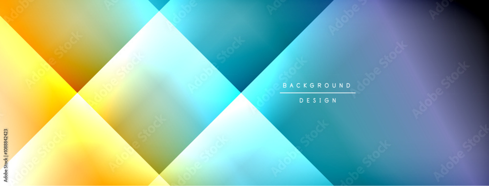 Dynamic shadow lines with gradient colors geometric background Dynamic shadow lines with gradient colors geometric background