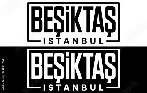 Besiktas Istanbul Logo Emblem Vector Sticker (Beşiktaş)