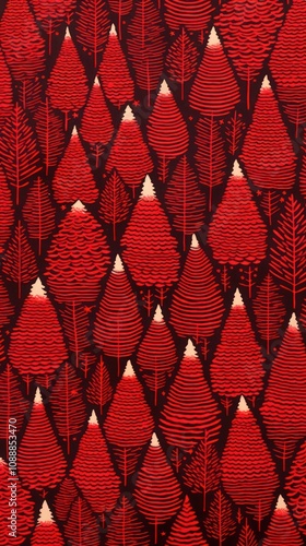 Christmas wallpaper pattern red backgrounds. photo