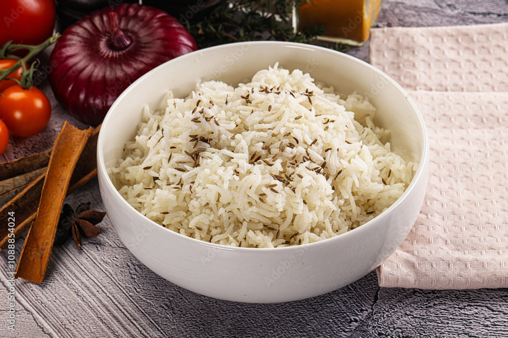 Indian cuisine jeera basmati rice Indian cuisine jeera basmati rice