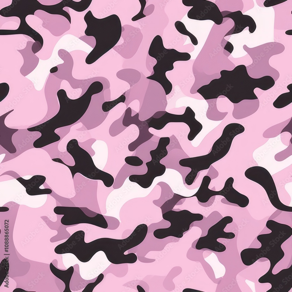 Seamless Pink Camouflage abstract pattern, repeat texture design for background, printing clothes, fabrics, sport t-shirts jersey, web banners, posters, cards and wallpapers Seamless Pink Camouflage abstract pattern, repeat texture design for background, printing clothes, fabrics, sport t-shirts jersey, web banners, posters, cards and wallpapers