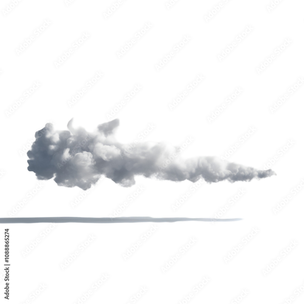 Naklejka premium cloud isolated on white and transparent background. PNG cutout.