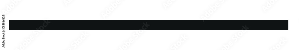 Straight line stripe isolated on transparent. Straight line stripe isolated on transparent.