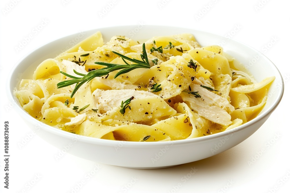 chicken noodle soup , cold and flu fighting soup isolated on a white background. chicken noodle soup , cold and flu fighting soup isolated on a white background.