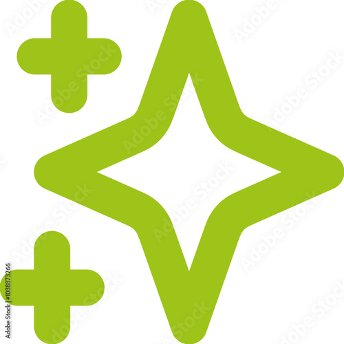 Stars icon design logo