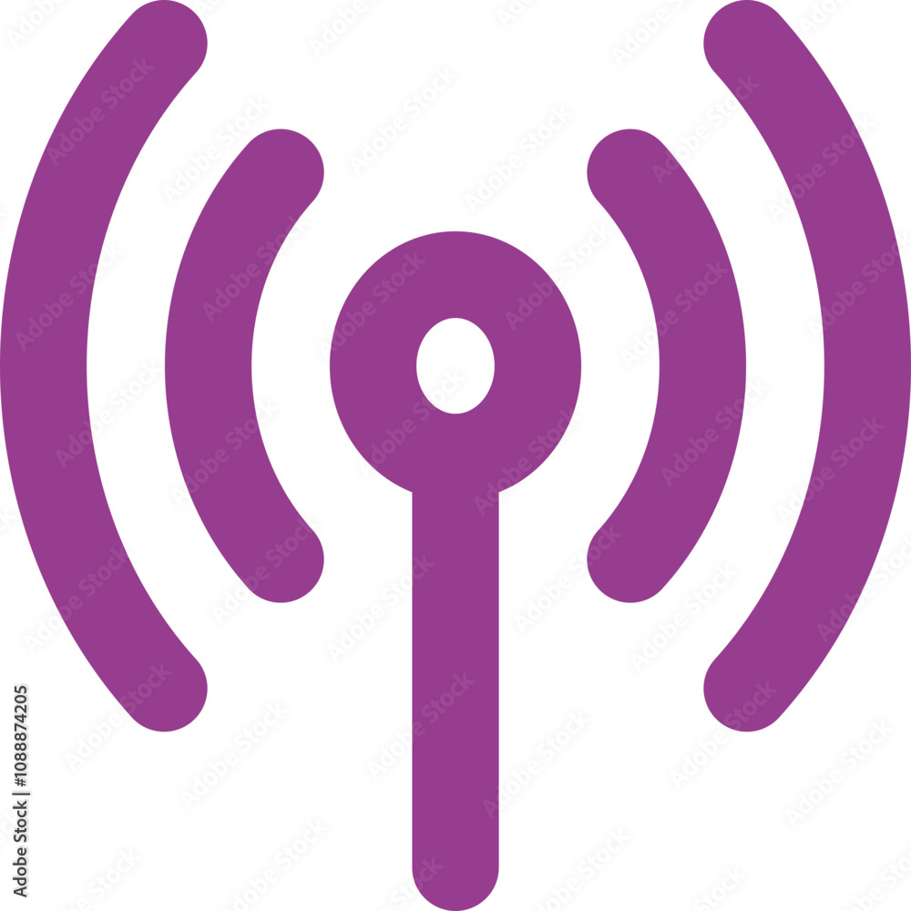 Tower Broadcast icon design logo Tower Broadcast icon design logo