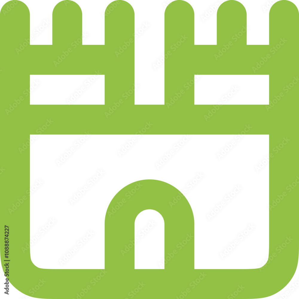 Fototapeta premium Tower icon design logo