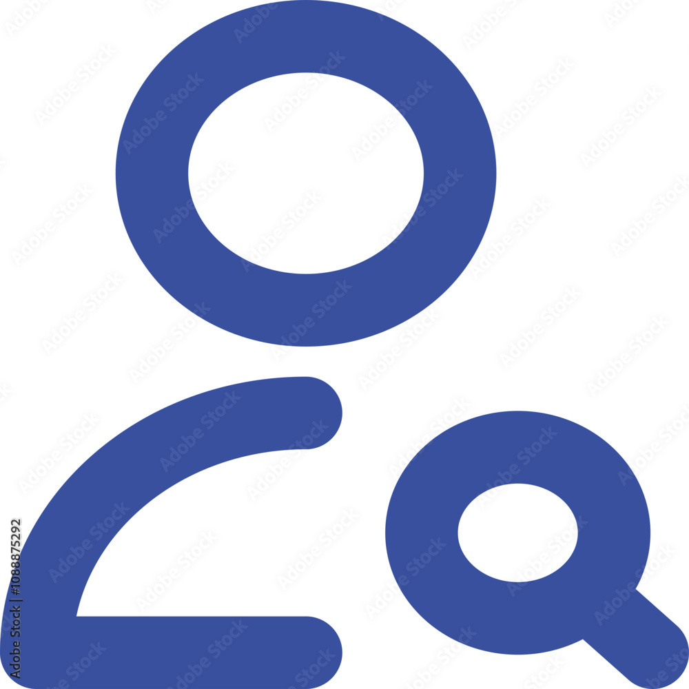 User Search icon design logo User Search icon design logo