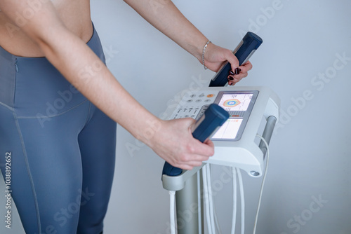 Body measurements of weight and body fat, focusing on health tracking and fitness goals. Ideal for themes of wellness, body composition, and fitness progress.