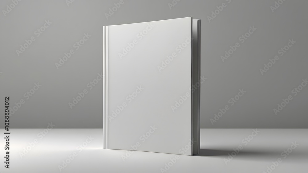 White empty blank A4 magazine book front cover mockup isolated on solid background, minimal graphic design resources for branding advertising White empty blank A4 magazine book front cover mockup isolated on solid background, minimal graphic design resources for branding advertising