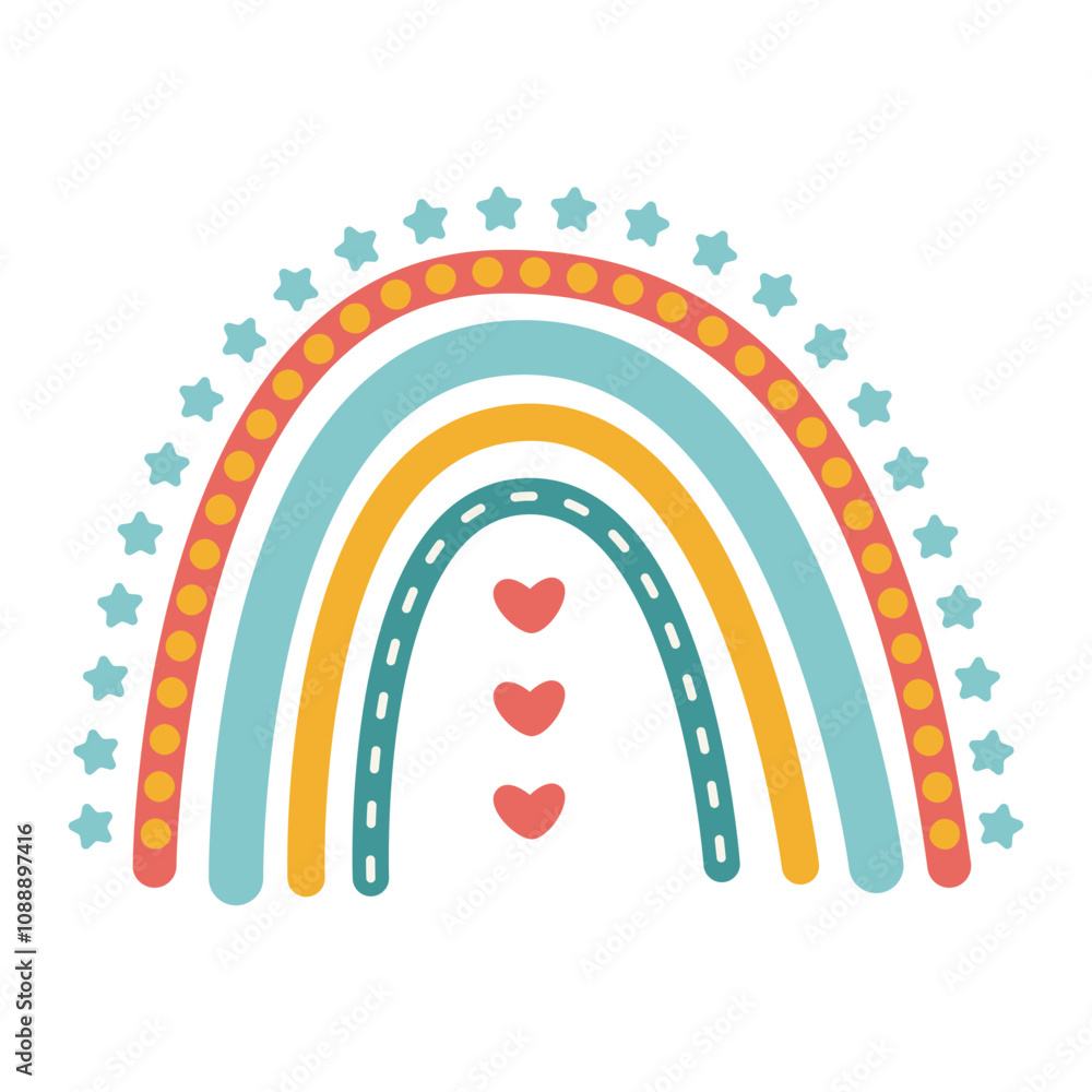 Bohemian Rainbow Decoration Bohemian Rainbow Decoration