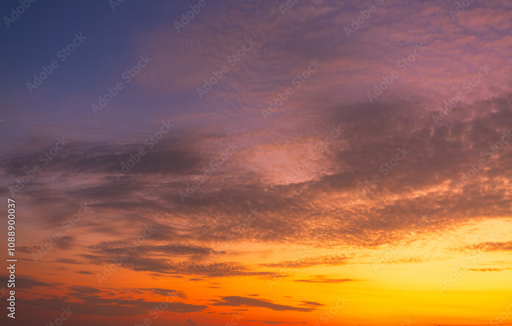 Orange sky and clouds background,Beautiful of luxury soft gradient orange gold clouds and sunlight on the blue sky perfect for the background, take in everning,Twilight Orange sky and clouds background,Beautiful of luxury soft gradient orange gold clouds and sunlight on the blue sky perfect for the background, take in everning,Twilight