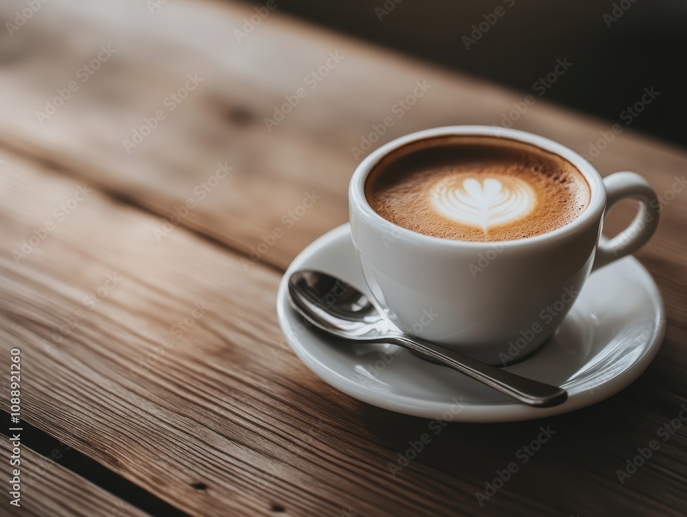 Espresso Enjoyment in a Cozy Cafe Beverage Rustic Wood Environment Close-up Perspective Coffee Culture Exploration Espresso Enjoyment in a Cozy Cafe Beverage Rustic Wood Environment Close-up Perspective Coffee Culture Exploration