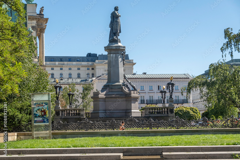 Fototapeta premium la città di Varsavia