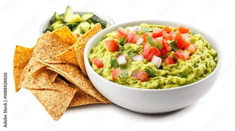 Delicious guacamole with fresh tomatoes and onion home kitchen food photography bright setting culinary delight Delicious guacamole with fresh tomatoes and onion home kitchen food photography bright setting culinary delight