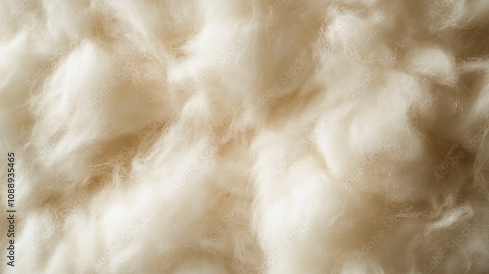 Textural Close-Up of Cotton Plant for Botanical Photography Textural Close-Up of Cotton Plant for Botanical Photography