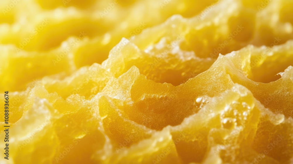 Flat Lay of Smooth Bees Wax Surface for Background