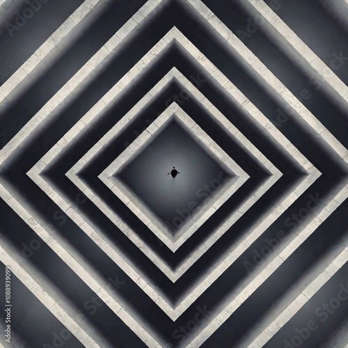 black background with abstract pattern