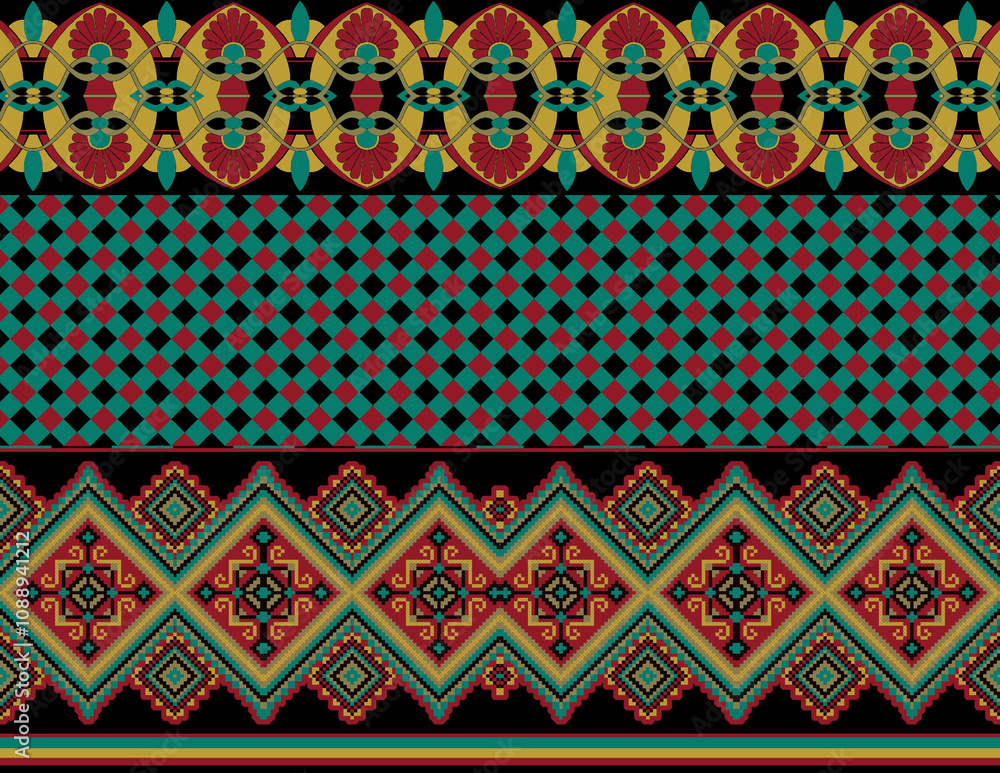 seamless pattern with elements seamless pattern with elements