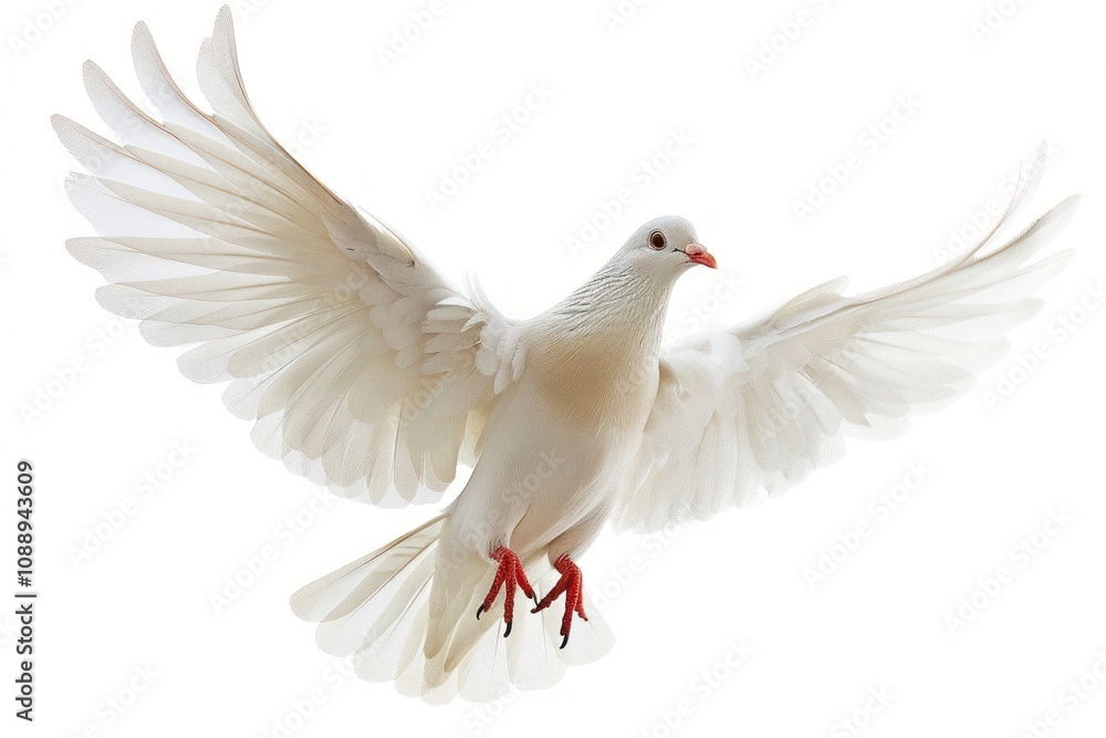 Fototapeta premium Christ holy dove animal pigeon bird.