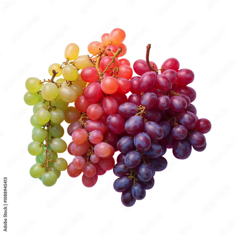Grapes Image Isolated With Transparent Background Grapes Image Isolated With Transparent Background
