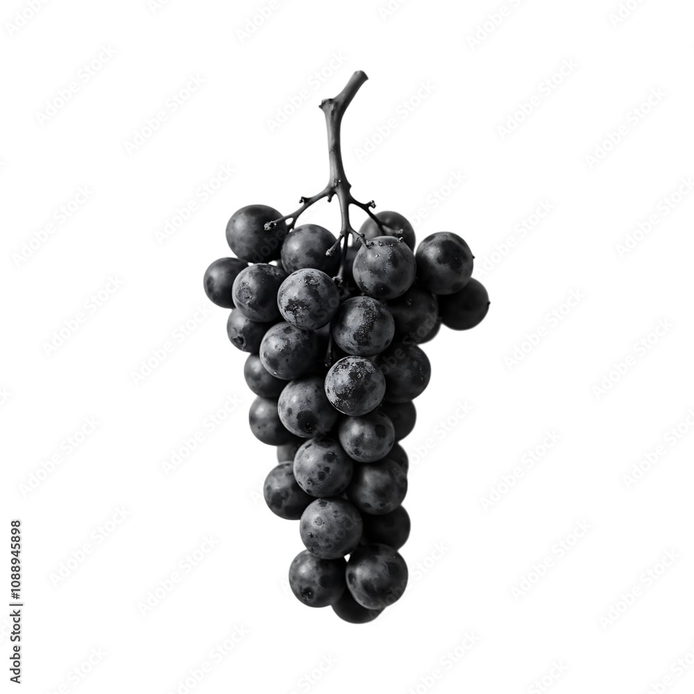 Grapes Image Isolated With Transparent Background Grapes Image Isolated With Transparent Background