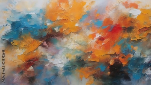 create a paint stroke background with large brush strokes using soft pinks, navy blues and neutrals. Abstract background art. . Expressive hand drawn oil painting. Brushstrokes on canvas. 