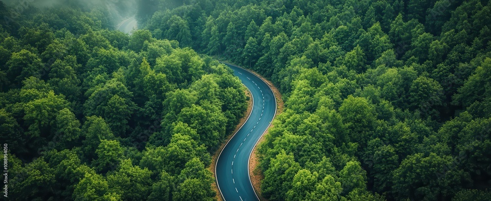 aerial drone view of a winding road through a lush green pine forest showcasing the harmony of nature and the beauty of untouched landscapes evoking a sense of adventure and exploration aerial drone view of a winding road through a lush green pine forest showcasing the harmony of nature and the beauty of untouched landscapes evoking a sense of adventure and exploration