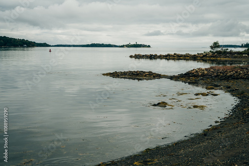 Mahone Bay in Nova Scotia Eastern Canada - sep 2 2024