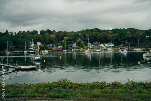 Mahone Bay in Nova Scotia Eastern Canada - sep 2 2024 photo