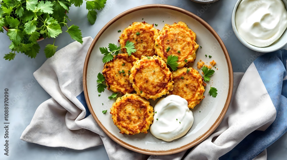 Patatokeftedes – Traditional Greek Potato Cakes (Greek Cuisine) Patatokeftedes – Traditional Greek Potato Cakes (Greek Cuisine)
