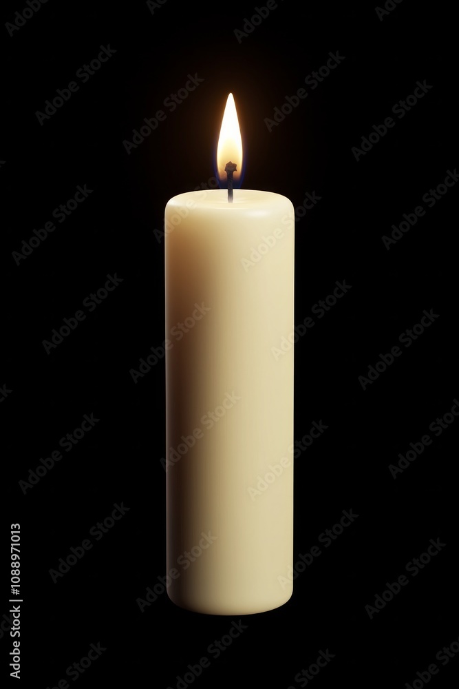 Luxury Candle with Delicate Flame in Dark Setting: Beautifully lit candle with soft, warm light, creating a sense of tranquility and relaxation. Luxury Candle with Delicate Flame in Dark Setting: Beautifully lit candle with soft, warm light, creating a sense of tranquility and relaxation.