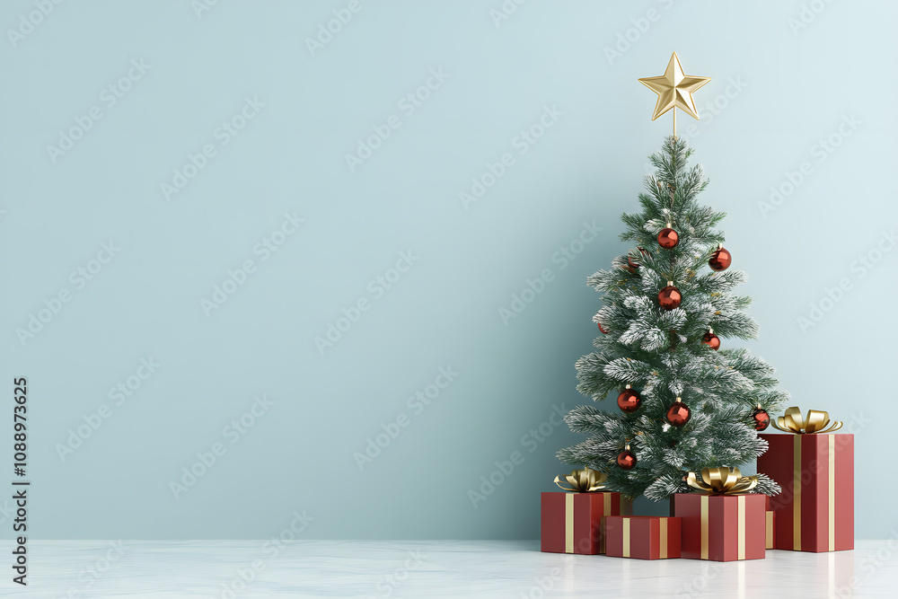 isolated empty christmas background for text isolated empty christmas background for text