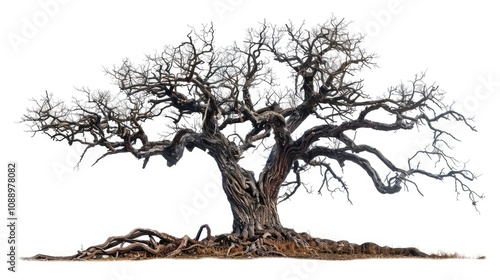 Wallpaper Mural Tree with roots on a white background Torontodigital.ca