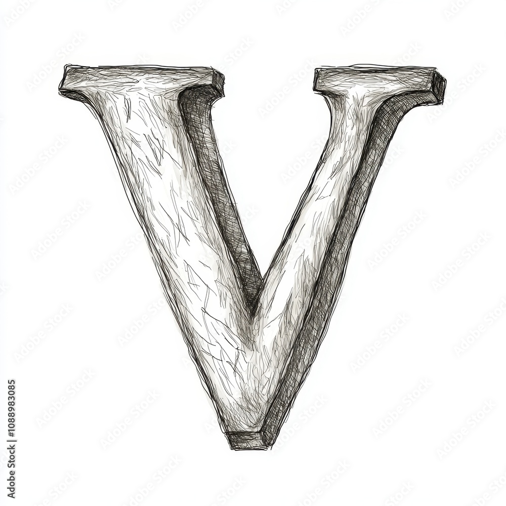 A stylized letter A stylized letter