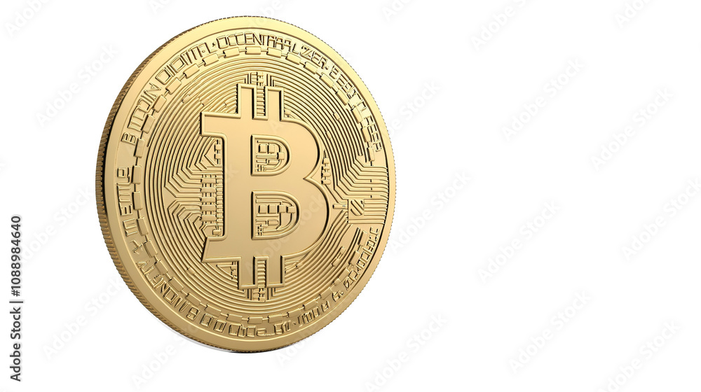 bitcoin coin white background bitcoin coin white background