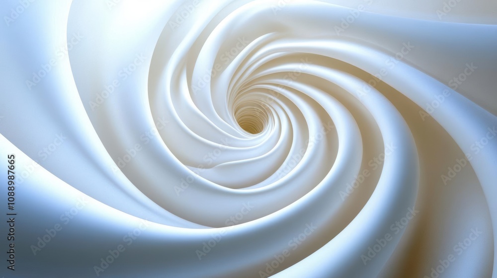 Abstract Swirling Vortex of Smooth Light Curves Abstract Swirling Vortex of Smooth Light Curves