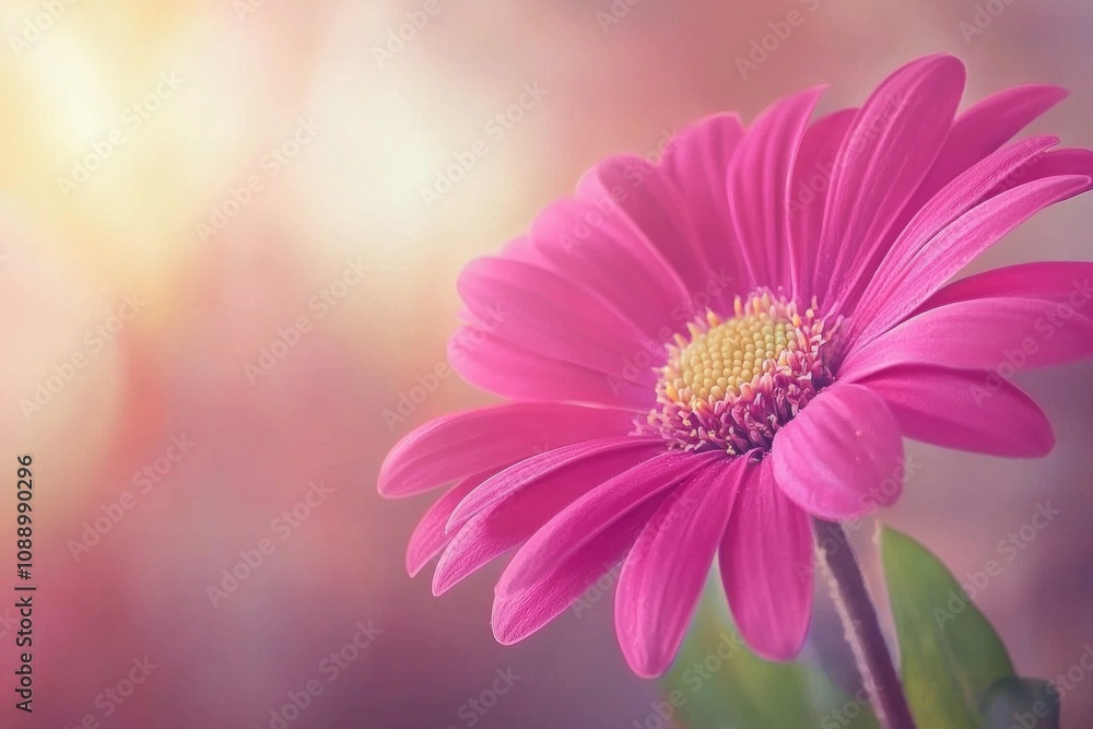 Single Flower in Focus with Blurred Background: Close-up of a vibrant flower with a soft-focus background, creating an elegant and natural image. Single Flower in Focus with Blurred Background: Close-up of a vibrant flower with a soft-focus background, creating an elegant and natural image.