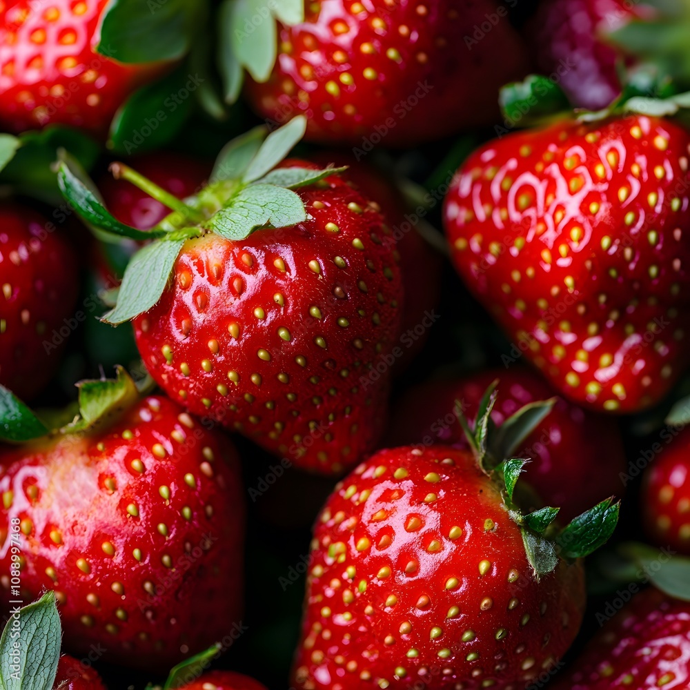 Harvesting fresh organic strawberries local farm food photography vibrant setting close-up view healthy eating concept Harvesting fresh organic strawberries local farm food photography vibrant setting close-up view healthy eating concept