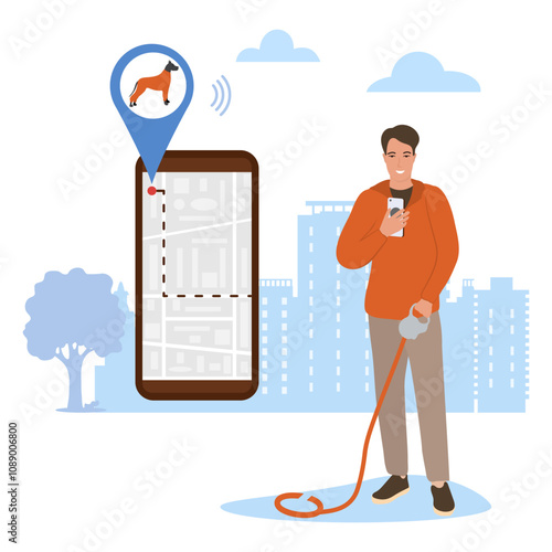 People Pet tracking app Lost Dog GPS tracker Map