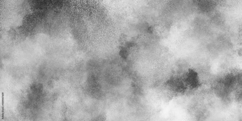 abstract Gray grunge background on watercolor paper texture, Surface with abstract watercolor paint, abstract powder water spray on black and white background. abstract Gray grunge background on watercolor paper texture, Surface with abstract watercolor paint, abstract powder water spray on black and white background.