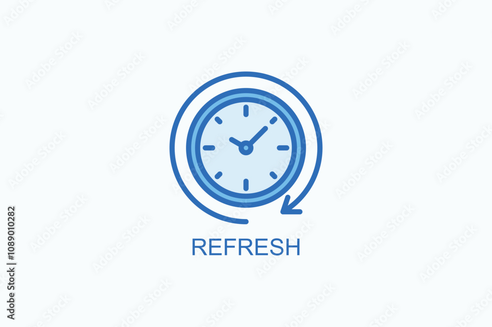 Refresh Vector Icon Or Logo Illustration Refresh Vector Icon Or Logo Illustration