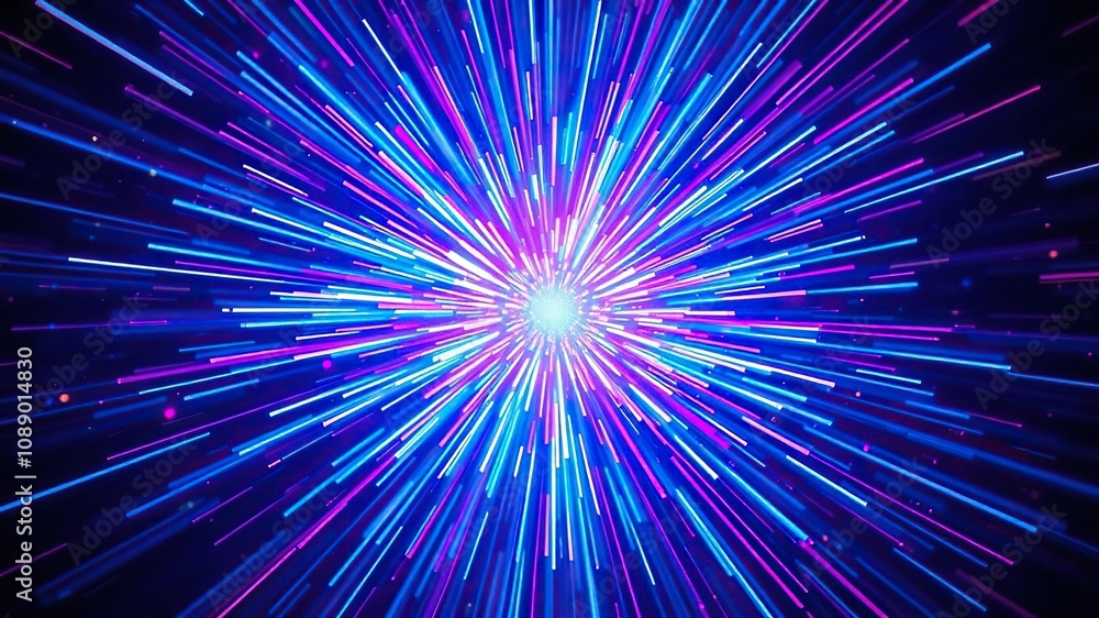 A blast of radiant neon blue light fills the air with a kaleidoscope of colors, colorful light, luminous light, vibrant hues A blast of radiant neon blue light fills the air with a kaleidoscope of colors, colorful light, luminous light, vibrant hues