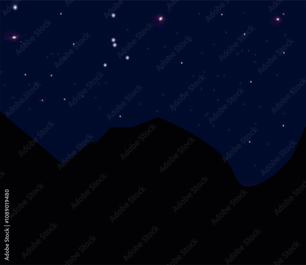 Obraz premium constellation of Cancer1