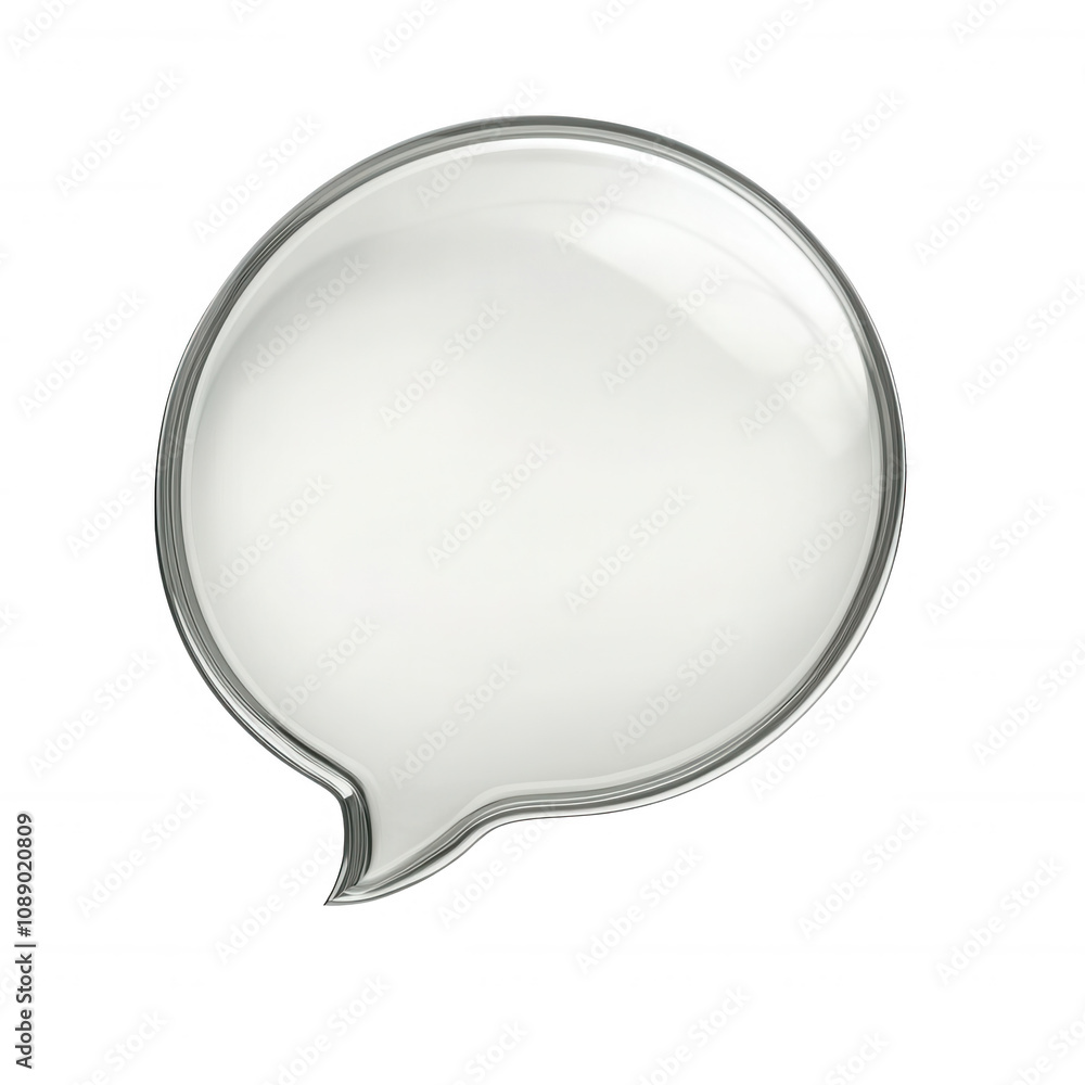 Stylish speech bubble design for modern communication and dialogue visualization., isolated on a transparent background. Stylish speech bubble design for modern communication and dialogue visualization., isolated on a transparent background.