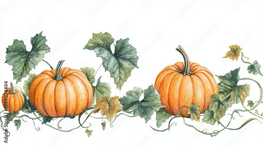 Pumpkin in Fall for holiday seasonal decoration. Pumpkin in Fall for holiday seasonal decoration.