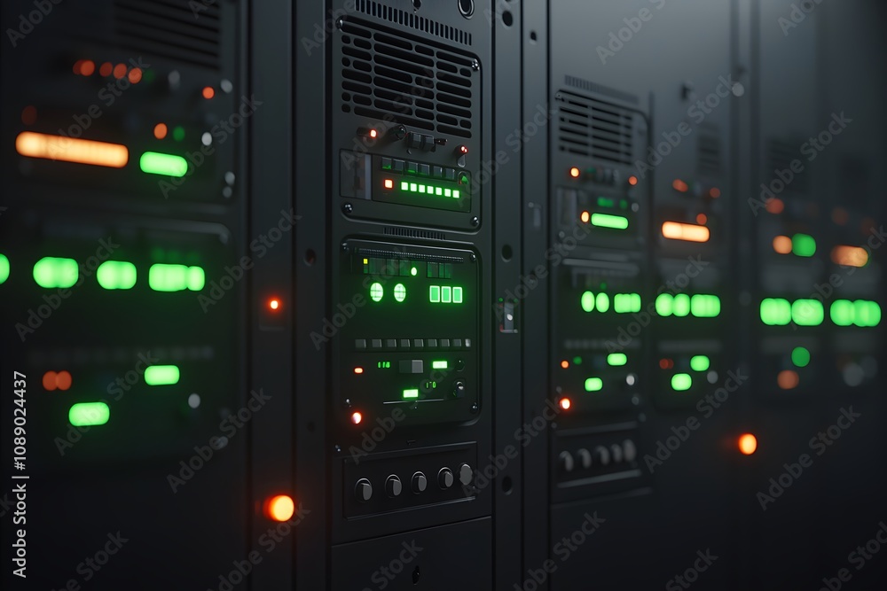 Close-Up View of Machine Controls Running Autonomous Operations – A Detailed Look at Technology and Precision in Automation Close-Up View of Machine Controls Running Autonomous Operations – A Detailed Look at Technology and Precision in Automation