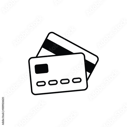 Credit Card vector icon